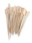 250pcs Disposal Bamboo Paddle Serving skewer Skewers 15cm Barbecue BBQ sticks