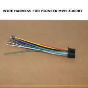 NEW WIRE HARNESS FOR PIONEER MVH-X360BT MVHX360BT FREE FAST SHIPPING