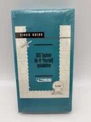 Sealed Video Guide DSS System Do It Yourself Installation VHS Digital Satellite