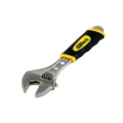 Wrench Adjustable Black & Yellow Soft Grip Handle 200mm
