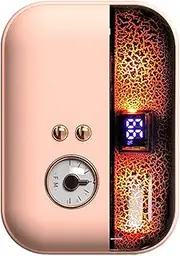 Electric Hand Warmer, Portable 4000mah Hand Heater, Double-Sided Heating, Large Capacity Rechargeable, Ideal for Travel and Sports, Keeps Hands Warm in Cold Weather