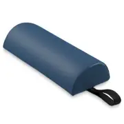 6" Massage Table Half Round Neck Bolster Pillow - Blue