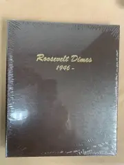 Dansco Coin Album #7125 Roosevelt Dimes 1946-Date No Proofs NEW SEALED