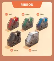 [Namly Design] NIIMBOT B18 Compatible Labeling Carbon Ribbon - 16 Meters Roll