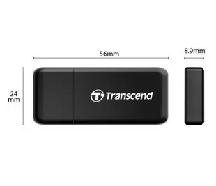 創見 Transcend F5 USB3.1 Gen 1 讀卡機 TS-RDF5K 支援 SDHC / SDXC TF