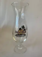 HARD ROCK CAFE HollyWood FL LARGE Hurricane Glass NIB