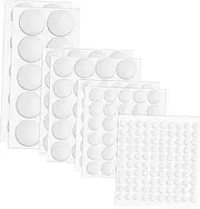 SHINEOFI 204 Pack Acrylic Double Sided Foam Tapes Adhesive Stickers Double Sided Adhesive Dots for Wall Decor Balloon Tape Scrapbook Stickers Craft Glue