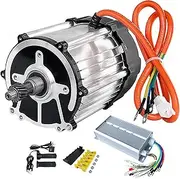 Electric Tricycle Motor Kit with Controller and Handle, 48V / 60V / 72V 1500W / 1800W Electric Tricycle Differential Motor Kit for DIY Electric Tricycle Four Wheeler, Go-Kart,1500w72v,3200RPM