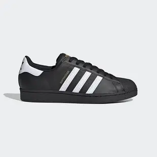 熱銷款 adidas 休閒鞋 SUPERSTAR 男女段 貝殼鞋 金標 黑 EG4959 休閒