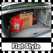 Flat Floor Style Cargo Net Universal Nylon Elastic Mesh Hatchback Trunk SUV Rear