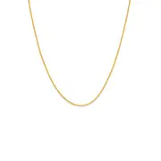 9ct Gold 45cm Solid Box Chain