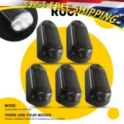 Universal 5Pcs White Light Solar Powered Cab Roof Lamp Smoked Case Pickup Trucks (for: Renault)
