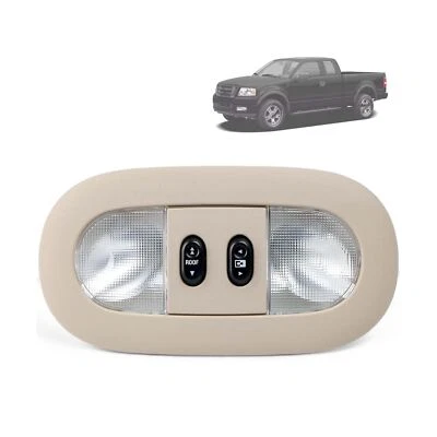 Overhead Console with LED Dome Map Light & Sunroof Switch Fit for Ford F150 2...
