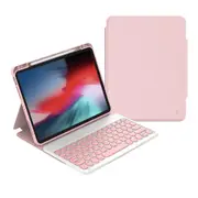 Detachable Keyboard Tablet Case With Magnetic Skin Feel Pink Keyboards