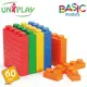 UNiPLAY抗菌軟積木BASIC款 60PCS