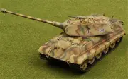 for Dragon for Henschel for Porsche Sd.Kfz.182 King Tiger 1/72 Tank Model