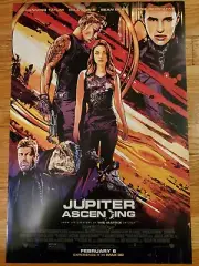 JUPITER ASCENDING Movie Poster - IMAX Promo Flyer - 13.4 X 19.5" - KUNIS - TATUM
