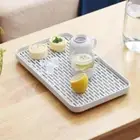 Double-layer Water Cup Drain Plate Plastic Cutlery Holder Kitchen