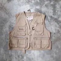 在飛比找蝦皮購物優惠-古著 Columbia Fishing Vest 釣魚背心 