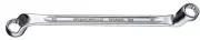 Stahlwille 41040810 Double Ended Ring Spanner (Wrench) with Offset Heads, Chr...