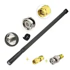 Foldable CS Tactical Dual Band Antenna &SMA/BNC Adapter For BaoFeng ICOM
