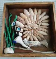SNAIL Lovers! Olive and Oyster Florida Sea Shells Ocean Mollusk Humorous Gift