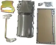 302-1 CPolished Oil Pan Kit for LS Swaps, Offers Better Ground Clearance for Muscle Cars and Trucks with Gen III and Gen IV LS Swaps 4.8L 5.3L 6.0L 6.2L