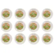24x 6pc Ecomade 3-Compartment Plate Reusable Tableware Versatile Use 23cm