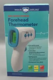 Non-Contact Touchless Infrared Forehead Instant Digital Thermometer LCD Display