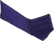 LOORGVEL Portable Triangle Inflatable Pillow Picnic Mat for Camping and Travel Lightweight Multifunctional Outdoor Sitting Pad Deep Purple