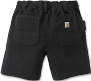 Carhartt Rugged Flex Relaxed Fit Canvas Work Ladies Shorts, black, Size M 32 for Women
