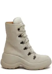 Moncler Resile Trek Suede Ankle Boots - Brown - 40 (IT40 / UK7) 40 (IT40 / UK7)
