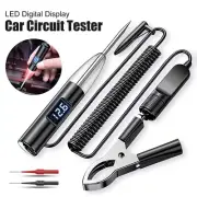 Car Trunk Voltage Circuit Tester Pen LED Power Probe Maintenance Diagnostic Kit
