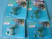 Triang Minic Set of 4 cranes with jibs up series 3 Carded NewGreen