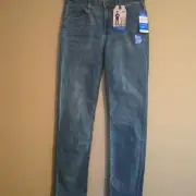 New Levi's 502 Boys Size 16 28x30 Medium wash Regular Fit Slight Taper Jeans