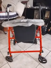 Drive Medical Duet Dual Function Transport Wheelchair Rollator Rolling Walker