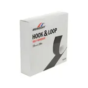 Moroday 25mm x 20m Black Self Adhesive Hook And Loop