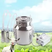 Goat Milking Machine,Portable5l Sheep Goat Household Milking Device Machine Vacuum Pump Bucket Milker Milking Supplies Cow Milker for Farm Household Milk,Chargingfor-Sheep