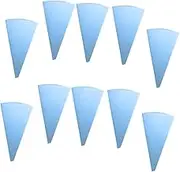 DONFAMDS 10pcs Eva Piping Bags for Icing and Cake Decorating Reusable and Flexible Pastry Squeezing Bags with Textured Grip for DIY Baking and Food Shaping