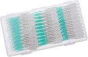 BCOATH Silicone Interdental Cleaners 300pc Retainer Brush Gentle on Gums Extra Soft for Travel