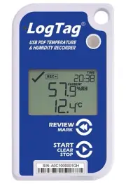 LogTag UHADO-16 PDF Temp & Humidity Data Logger w/ Calibration Certificate