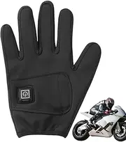 [Generic] Women's Heated Gloves, Rechargeable Heated Gloves – Battery Operated Thermal Gloves – Heated Motorcycle Gloves Hand Warmer, Cold Weather Equipment for Cycling, Fishing, Hiking, Skiing