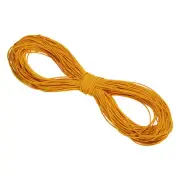 100m Elastic Cord Heavy Stretch String Rope 2.5mm for Crafting, Gold