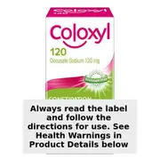 Coloxyl 120mg Constipation Relief 100 Tablets