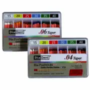 DiaDent MM MARKED Tapered .06 Dia-ProISO Gutta Percha Points 60/Box