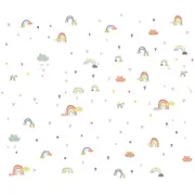 Rainy Rainbows Wall Decal - AW113