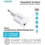 ANKER 頭充電器 20W 快速充電端口 TYPE C IPHONE 12 ANDROID