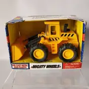 Mighty Wheels Front Loader Die-Cast Metal & Plastic #78008 New in Box