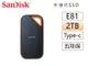 SanDisk E81 2TB 2.5吋行動固態硬碟