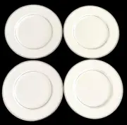 Set Of 4 Mikasa Narumi Briarcliffe A1-101 Bone China 10-5/8” Dinner Plates New